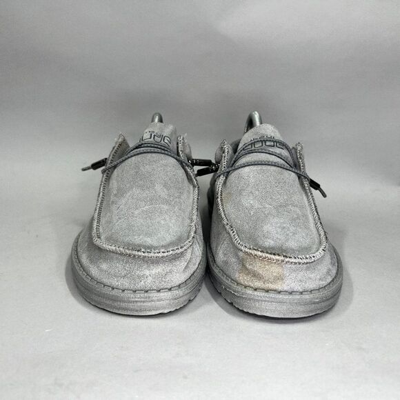 Hey Dude Men's Size 9 Wally Ash Suede‎ Slip On Shoes - Picture 3 of 11